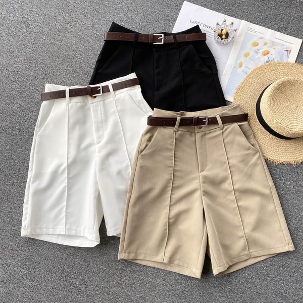 women's pants & capris 2021 arrivals solid straight women summer casual sashes pockets pant slim high waisted knee length female, Black;white
women's pants & capris 2021 arrivals solid straight women summer casual sashes pockets pant slim high waisted knee length female, Black;white