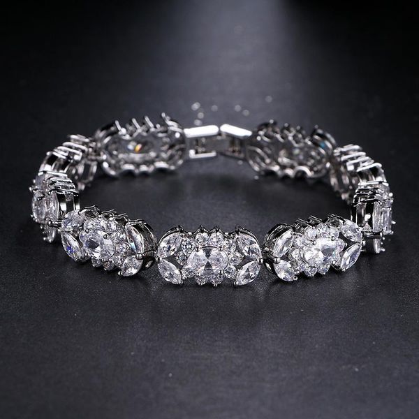 link, chain sales cubic zirconia women bracelets white gold-color shape charm &bangles anniversary gifts b-037, Black
link, chain sales cubic zirconia women bracelets white gold-color shape charm &bangles anniversary gifts b-037, Black