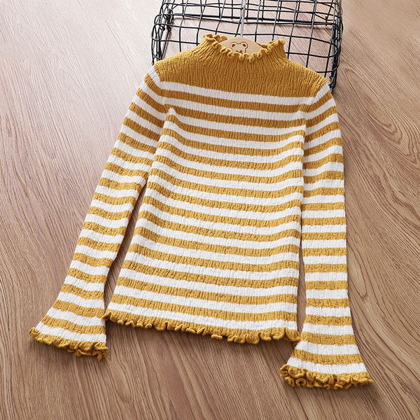 winter new girls pullovers pagoda sleeve knit sweaters for baby girl thick knitwear colorblock striped sweater wave girl clothes, White
winter new girls pullovers pagoda sleeve knit sweaters for baby girl thick knitwear colorblock striped sweater wave girl clothes, White