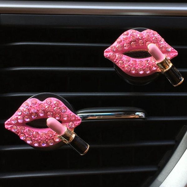 car air freshener diamond car-styling bling lips mouth outlet fragrant perfume clip diffuser gift flavoring
car air freshener diamond car-styling bling lips mouth outlet fragrant perfume clip diffuser gift flavoring