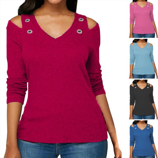 autumn fashion womens pullover women sweaters v neck strapless long sleeved t shirt casual plus size simple solid color 50, White;black
autumn fashion womens pullover women sweaters v neck strapless long sleeved t shirt casual plus size simple solid color 50, White;black