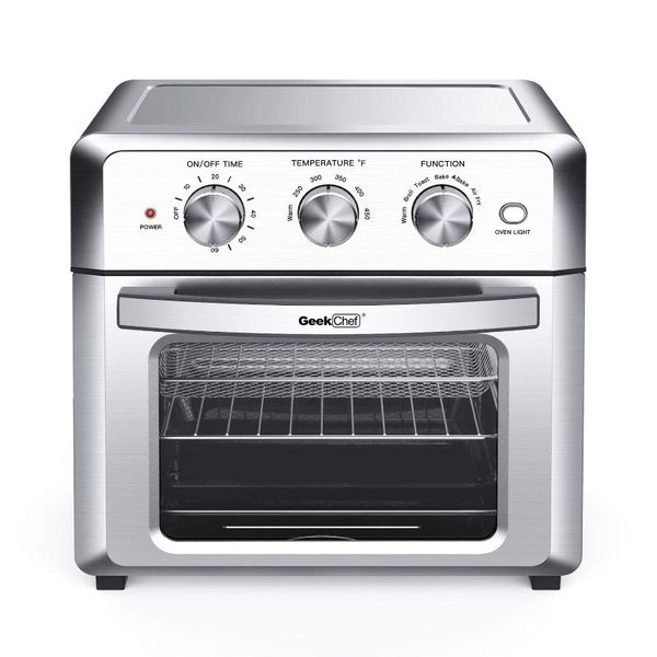 electric ovens air fryer oven, 19qt convection airfryer counterfry oil- cooking 4 accessories included, stainless steel,1500w
electric ovens air fryer oven, 19qt convection airfryer counterfry oil- cooking 4 accessories included, stainless steel,1500w