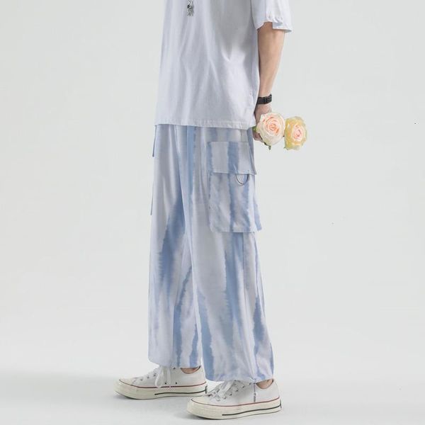 men's pants mrgb 2021 summer ice silk tie dyed straight casual baggy trousers for man joggers harajuku clothing, Black
men's pants mrgb 2021 summer ice silk tie dyed straight casual baggy trousers for man joggers harajuku clothing, Black