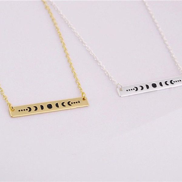 pendant necklaces gold color galaxy astronomy moon phases necklace for women stainless steel ketting bar r erkek kolye choker jewelry, Silver
pendant necklaces gold color galaxy astronomy moon phases necklace for women stainless steel ketting bar r erkek kolye choker jewelry, Silver