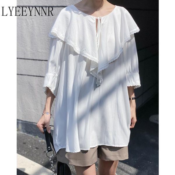 women's blouses & shirts lyeeynnr lace patchwork white women o neck lacing casual batwing sleeve loose blouse female japan style chic
women's blouses & shirts lyeeynnr lace patchwork white women o neck lacing casual batwing sleeve loose blouse female japan style chic