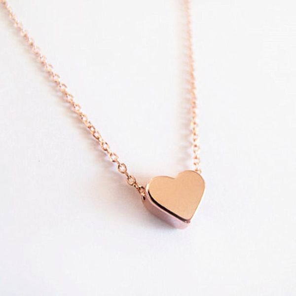 pendant necklaces stainless steel necklace rose gold color dainty heart for women girl wedding jewelry bridesmaid gifts 2021, Silver
pendant necklaces stainless steel necklace rose gold color dainty heart for women girl wedding jewelry bridesmaid gifts 2021, Silver