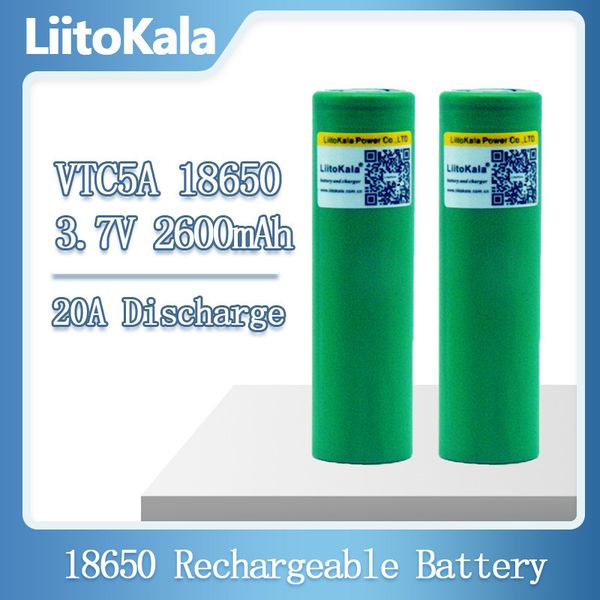liitokala max40a pulse 60a original 3.6v battery 18650 rechargeable vtc5a 2600mah high drain 40a batteries
liitokala max40a pulse 60a original 3.6v battery 18650 rechargeable vtc5a 2600mah high drain 40a batteries