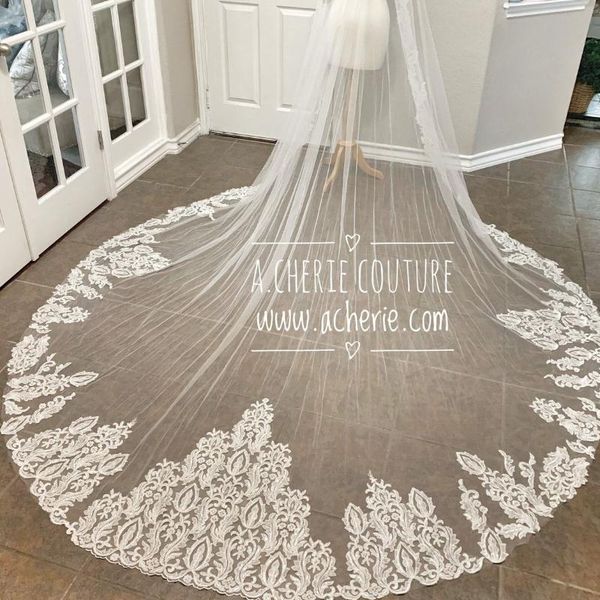 bridal veils romantic with appliqued edge tulle one layer 3 meters wedding veil elegant accessories, Black
bridal veils romantic with appliqued edge tulle one layer 3 meters wedding veil elegant accessories, Black