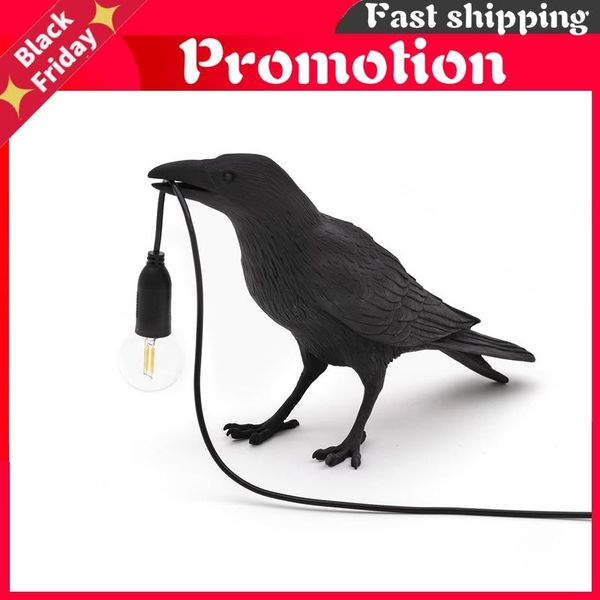 bird table lamp italian seletti modern resin crow desk for living room bedroom light wall sconce home art decor
bird table lamp italian seletti modern resin crow desk for living room bedroom light wall sconce home art decor