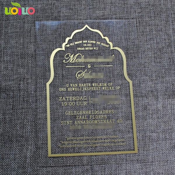 greeting cards 50pcs elegant gold foil wedding invitation card clear glass designs made in china
greeting cards 50pcs elegant gold foil wedding invitation card clear glass designs made in china