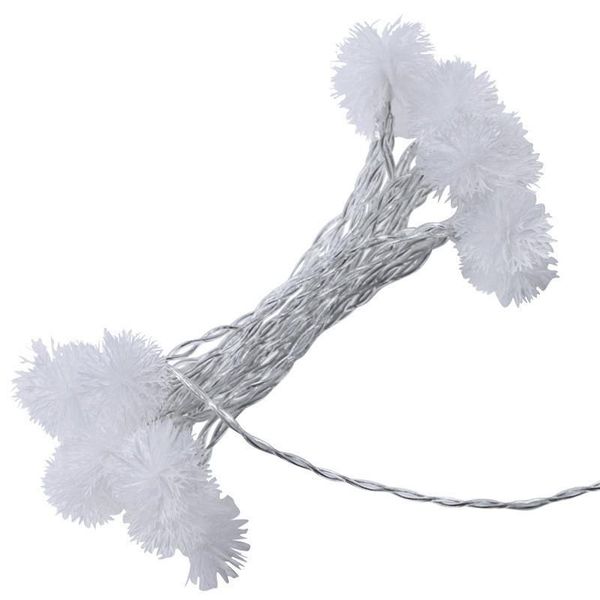 10-40 led christmas decoration lamps string lights fur snow ball lamp outdoor year garden light party
10-40 led christmas decoration lamps string lights fur snow ball lamp outdoor year garden light party