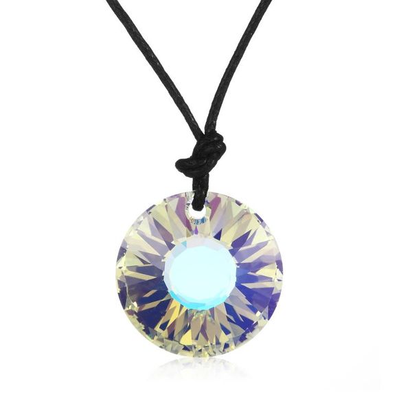 pendant necklaces 2021 arrival 4 colors round circle rope necklace with crystals from good for christmas's gift, Silver
pendant necklaces 2021 arrival 4 colors round circle rope necklace with crystals from good for christmas's gift, Silver