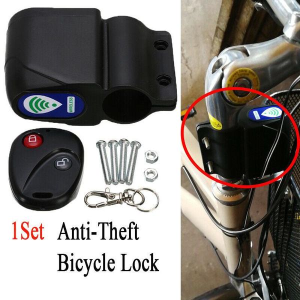 bike locks bicycle remote control alarm burglar lock mountain black wireless vibration safety equipment
bike locks bicycle remote control alarm burglar lock mountain black wireless vibration safety equipment