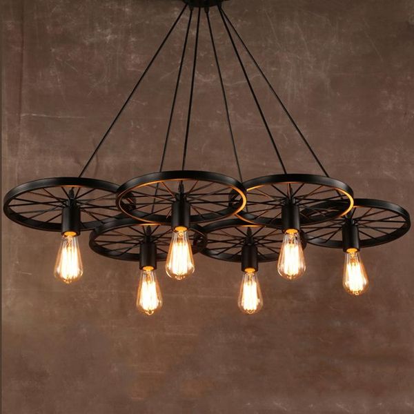 pendant lamps american creative wheel chandelier exhibition hall clothing shop coffee restaurant decorative industrial wind
pendant lamps american creative wheel chandelier exhibition hall clothing shop coffee restaurant decorative industrial wind