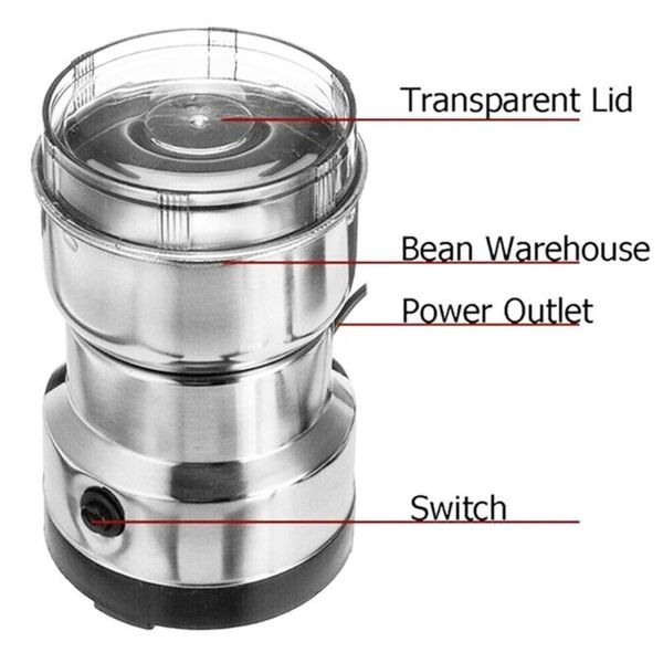 manual coffee grinders 110/240v electric grinder bean herbs spice kitchen grinding machine mill and bar tool
manual coffee grinders 110/240v electric grinder bean herbs spice kitchen grinding machine mill and bar tool