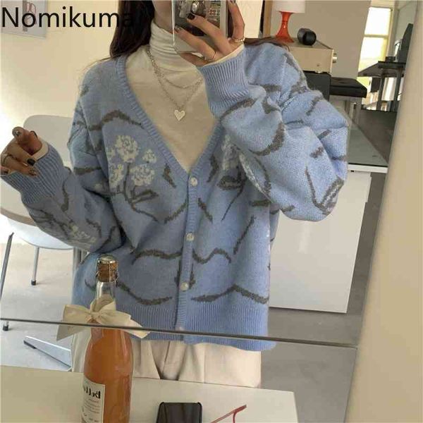nomikuma v neck flower cardigan women single breasted autumn long sleeve knitted sweater lady casual vintage knitwear 3d705 210514, White;black
nomikuma v neck flower cardigan women single breasted autumn long sleeve knitted sweater lady casual vintage knitwear 3d705 210514, White;black