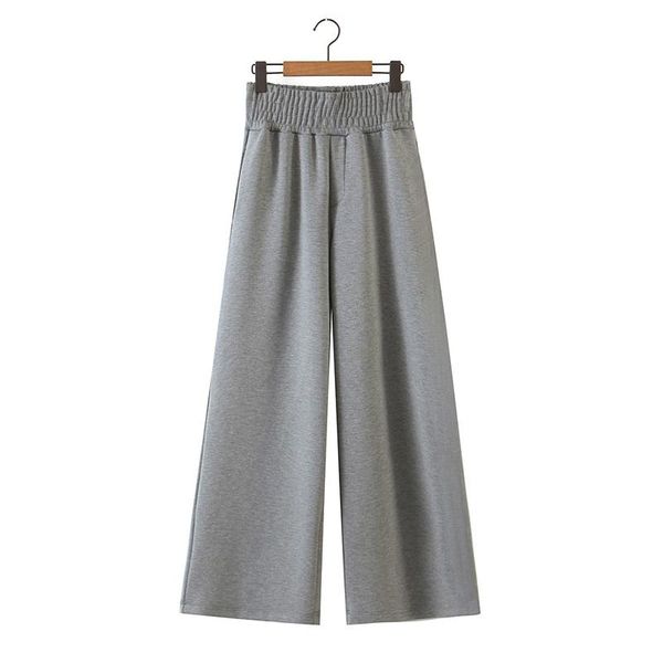 women's pants & capris women casual knit cotton high waist wide leg trousers autumn thick elastic street xz2580, Black;white
women's pants & capris women casual knit cotton high waist wide leg trousers autumn thick elastic street xz2580, Black;white