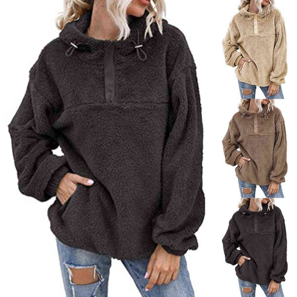 women hoodies oversized hoodie harajuku sweatshirts jacket winter pullover long-sleeved hooded zipper double-faced fleece y1118, Black
women hoodies oversized hoodie harajuku sweatshirts jacket winter pullover long-sleeved hooded zipper double-faced fleece y1118, Black