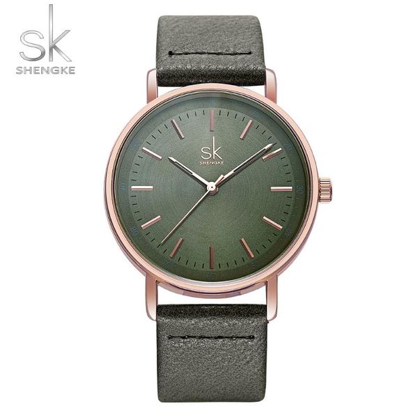 wristwatches shengke women wrist watch minimalist watches women's fashion ladies clock, Slivery;brown
wristwatches shengke women wrist watch minimalist watches women's fashion ladies clock, Slivery;brown
