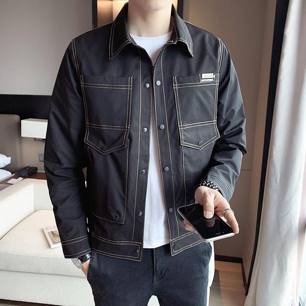 men's jackets mens fashion and coats windbreaker bomber jacket 2021 autumn men army cargo clothes casual streetwear, Black;brown
men's jackets mens fashion and coats windbreaker bomber jacket 2021 autumn men army cargo clothes casual streetwear, Black;brown