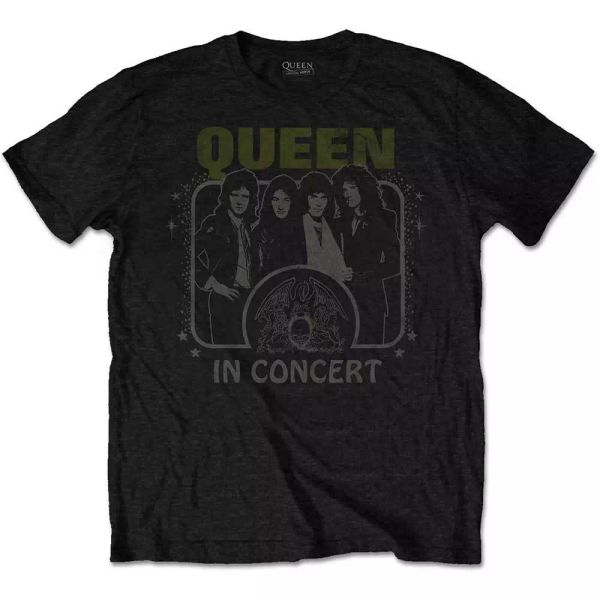 queen live in concert bohemian rhapsody rock official tee t-shirt mens unisex, White;black
queen live in concert bohemian rhapsody rock official tee t-shirt mens unisex, White;black
