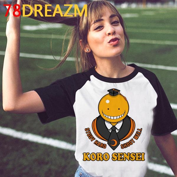 women's t-shirt assassination classroom summer tshirt women couple harajuku kawaii tumblr clothes vintage plus size, White
women's t-shirt assassination classroom summer tshirt women couple harajuku kawaii tumblr clothes vintage plus size, White
