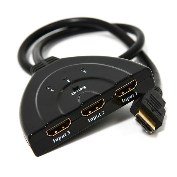 switch adapter 3 in 1 out splitter connector port hub with cable for pc hdtv dvd xbox stb computer projector audio cables & connectors
switch adapter 3 in 1 out splitter connector port hub with cable for pc hdtv dvd xbox stb computer projector audio cables & connectors