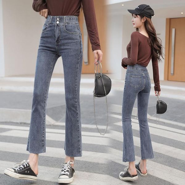 women's jeans fashion flare denim pants for women lady casual high waist womens 4 pockets blue female trousers 2021 spring
women's jeans fashion flare denim pants for women lady casual high waist womens 4 pockets blue female trousers 2021 spring