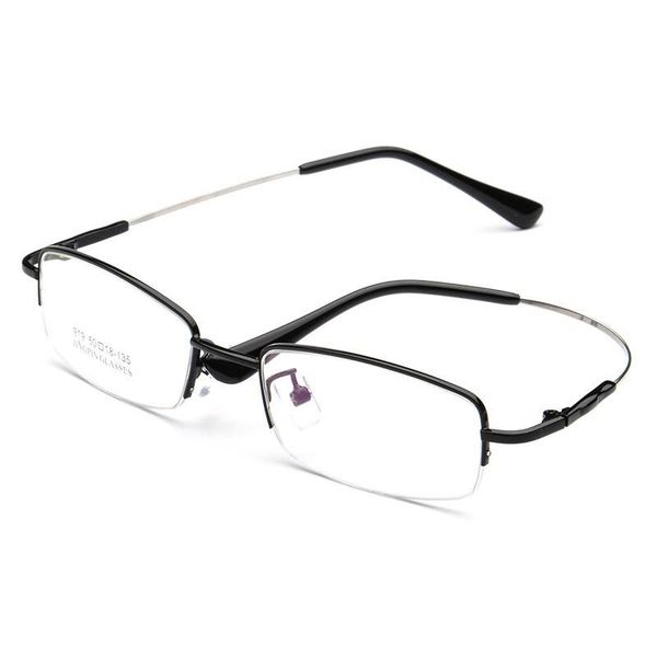 square memory titanium women men metal eyeglasses presbyopia optical half frames eyewear clear lens gold silver spectacles fashion sunglasse, Black
square memory titanium women men metal eyeglasses presbyopia optical half frames eyewear clear lens gold silver spectacles fashion sunglasse, Black