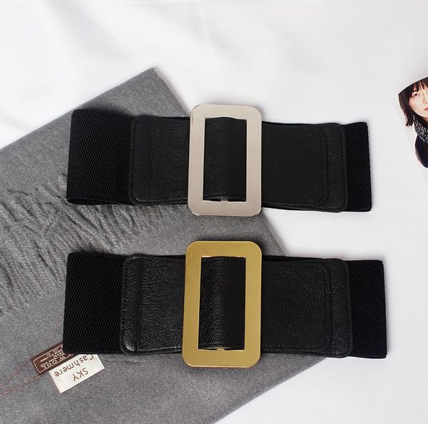 belts women's runway fashion pu leather elastic cummerbunds female dress corsets waistband decoration wide belt tb1508, Black;brown
belts women's runway fashion pu leather elastic cummerbunds female dress corsets waistband decoration wide belt tb1508, Black;brown