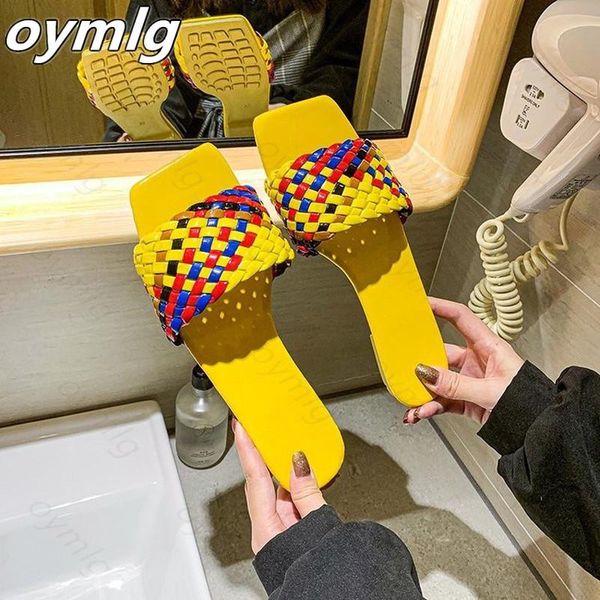 slippers women flat shoes for 2021 slides woman sandalias flip flops ladies fashion colorful woven, Black
slippers women flat shoes for 2021 slides woman sandalias flip flops ladies fashion colorful woven, Black