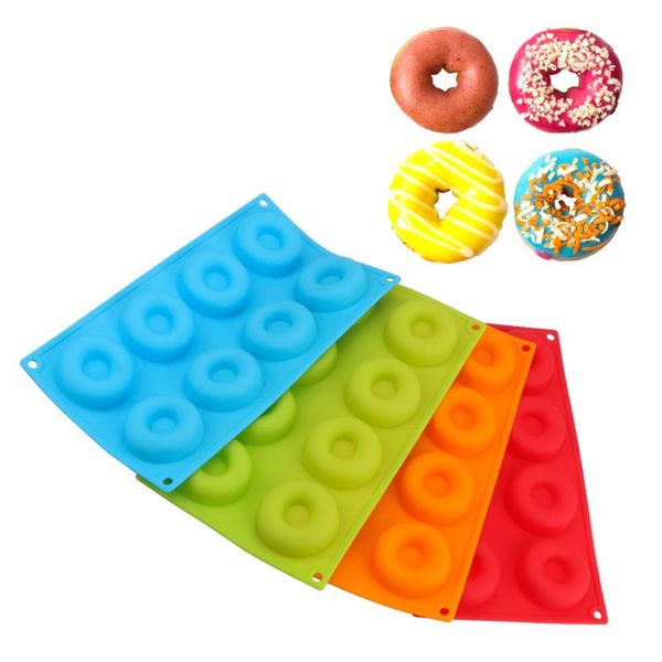 baking pan chocolate biscuit cake mold bakeware silicone donut diy mould tray non-stick 6cm 8-cavity moulds
baking pan chocolate biscuit cake mold bakeware silicone donut diy mould tray non-stick 6cm 8-cavity moulds