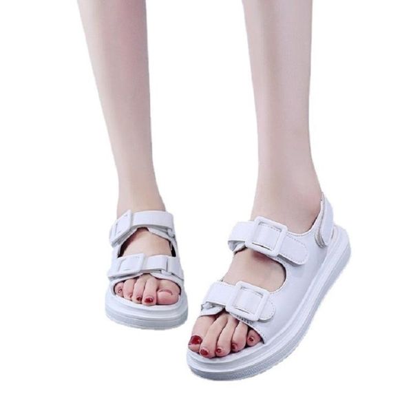 sandals yshunij shoes 2021 women's korean version of fashion round head with magic paste casual, Black
sandals yshunij shoes 2021 women's korean version of fashion round head with magic paste casual, Black