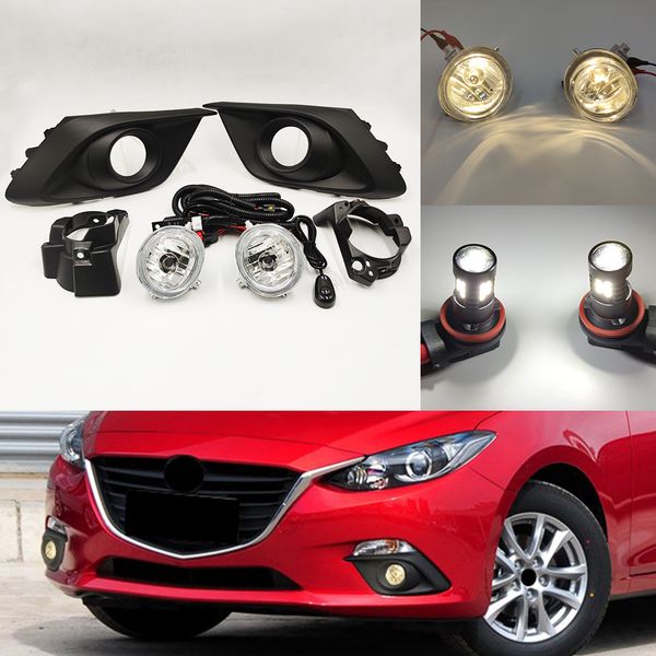 front bumper fog light fog lamp modification set for mazda 3 axela 2014 2015 2016 with light switch chroming cover
front bumper fog light fog lamp modification set for mazda 3 axela 2014 2015 2016 with light switch chroming cover