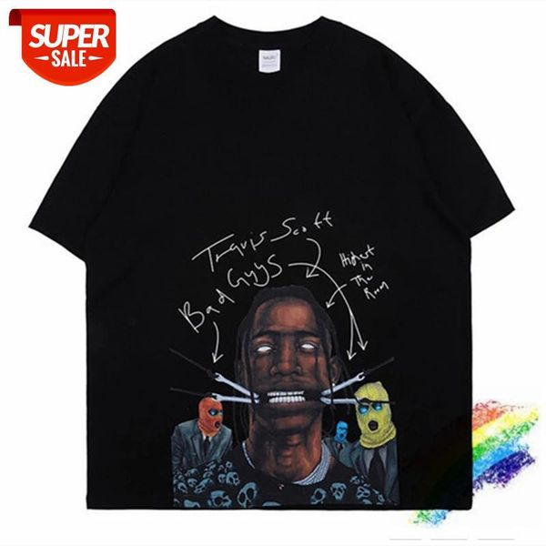 oversize travis scott highest in the room cactus jack astroworld t-shirt men women t-shirts streetwear tee #p67y, White;black
oversize travis scott highest in the room cactus jack astroworld t-shirt men women t-shirts streetwear tee #p67y, White;black