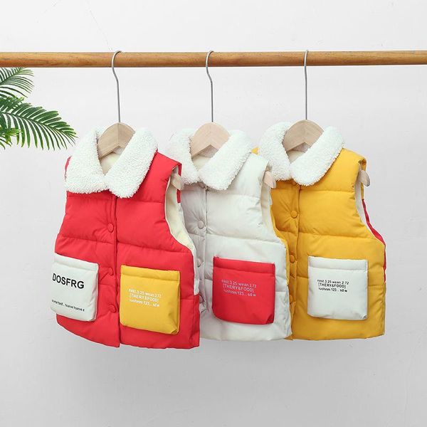 children's down cotton padded vest girls lamb wool boys outer wear three-dimensional pockets autumn and winter coat waistcoat, Camo
children's down cotton padded vest girls lamb wool boys outer wear three-dimensional pockets autumn and winter coat waistcoat, Camo