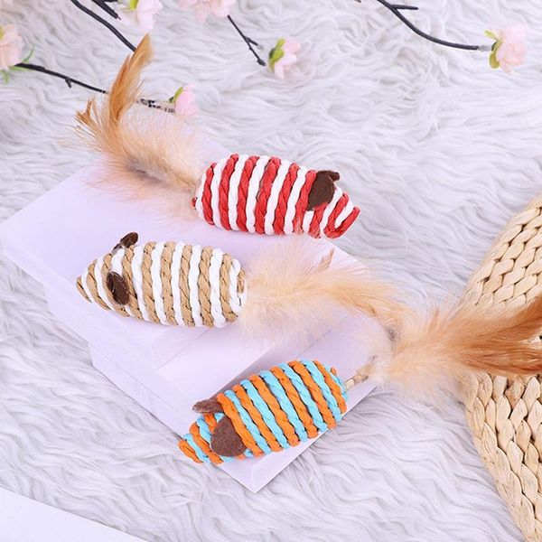 cat toys 1pcs random color mouse toy interactive funny faux feather kitten chew fake training playing
cat toys 1pcs random color mouse toy interactive funny faux feather kitten chew fake training playing