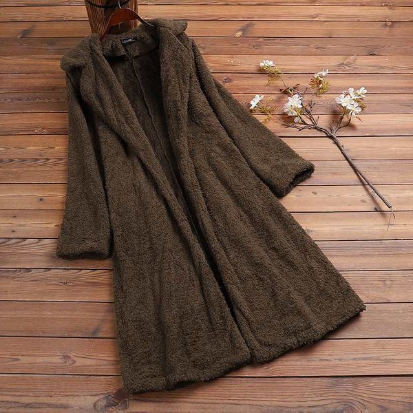 sweaters fashion fluffy coats women's autumn warm jackets 2021 casual long sleeve outwears female open stich cardigans overcoat plus si, White;black
sweaters fashion fluffy coats women's autumn warm jackets 2021 casual long sleeve outwears female open stich cardigans overcoat plus si, White;black