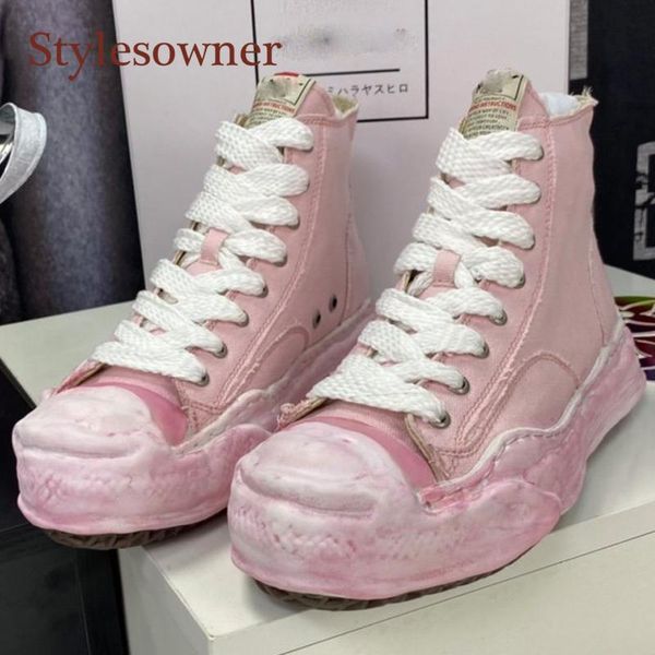 boots retro lace-up height increasing chunky sole woman man canvas shoes pink yellow gay high r brand sneakers fashion, Black
boots retro lace-up height increasing chunky sole woman man canvas shoes pink yellow gay high r brand sneakers fashion, Black