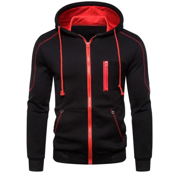 men's hoodies & sweatshirts autumn hoodie men mens clothing polyester formal youthful vitality long zipper streetwear masculino harajuk, Black
men's hoodies & sweatshirts autumn hoodie men mens clothing polyester formal youthful vitality long zipper streetwear masculino harajuk, Black