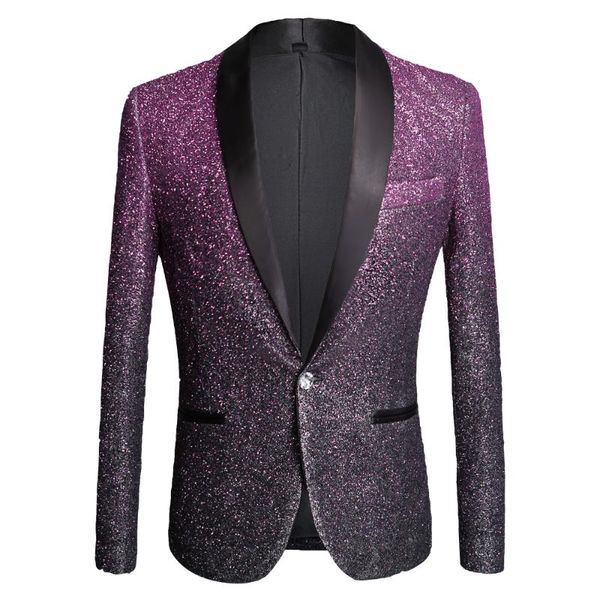 men's suits & blazers glossy gold suit violet jacket 2021 customized casual wedding prom groom set, White;black
men's suits & blazers glossy gold suit violet jacket 2021 customized casual wedding prom groom set, White;black