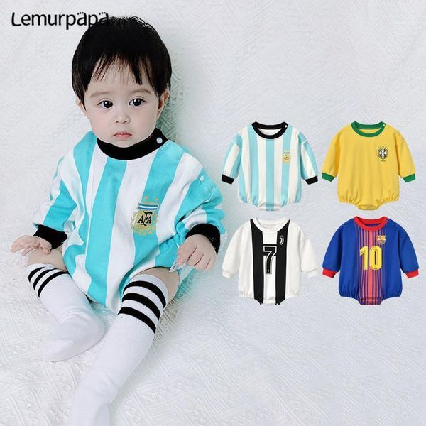 rompers arrival autumn born baby clothes romper sport jumpsuits long sleeve cotton soccer no.10 boy girl costume, Blue
rompers arrival autumn born baby clothes romper sport jumpsuits long sleeve cotton soccer no.10 boy girl costume, Blue