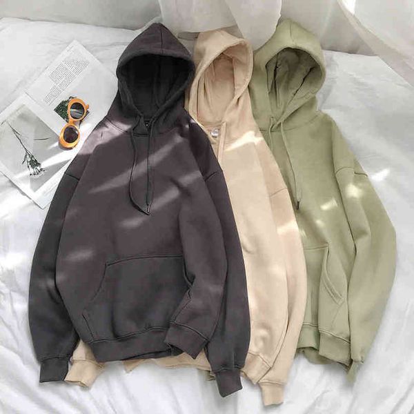 privathinker women's hooded sweatshirt, korean solid sweater, 2021 cotton, thick, warm, large size, 12 colors, Black
privathinker women's hooded sweatshirt, korean solid sweater, 2021 cotton, thick, warm, large size, 12 colors, Black