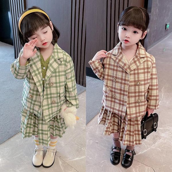 clothing sets spring fashion children dress costomes long sleeve two-piece suit pleated kids vestidos design casual dresses for girls, White
clothing sets spring fashion children dress costomes long sleeve two-piece suit pleated kids vestidos design casual dresses for girls, White