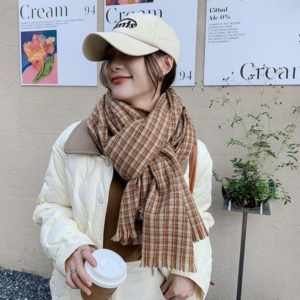 new arrival of autumn and winter scarf female student short beard plaid shawl internet celebrity live couple warm, Blue;gray
new arrival of autumn and winter scarf female student short beard plaid shawl internet celebrity live couple warm, Blue;gray