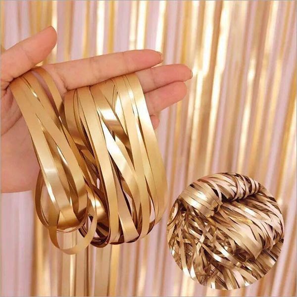 party decoration 1x2m backdrop curtain matte metallic shiny foil rain birthday decor fringe pography background
party decoration 1x2m backdrop curtain matte metallic shiny foil rain birthday decor fringe pography background