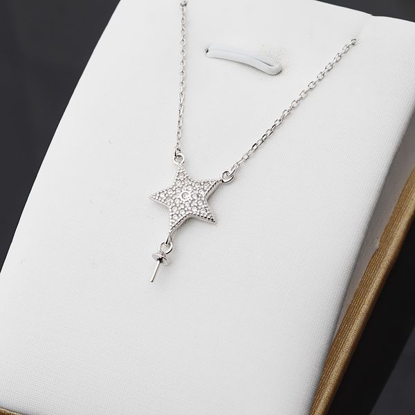 s925 silver pendant head starfish chain necklace female jewelry pearl empty support diy accessories semi-finished products ti0de 372
s925 silver pendant head starfish chain necklace female jewelry pearl empty support diy accessories semi-finished products ti0de 372