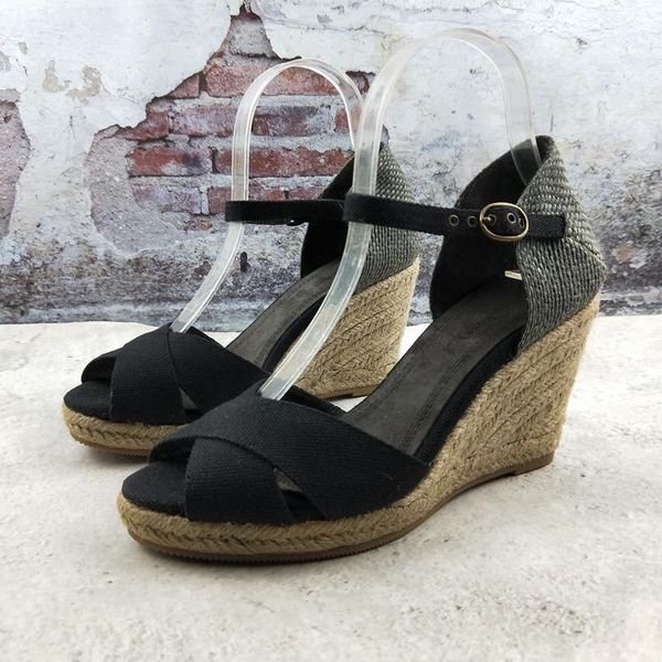 dress shoes open toe large size handmade sandal fashion womens 2021 buckle strap espadrilles platform clogs wedge summer heels suit fe, Black
dress shoes open toe large size handmade sandal fashion womens 2021 buckle strap espadrilles platform clogs wedge summer heels suit fe, Black