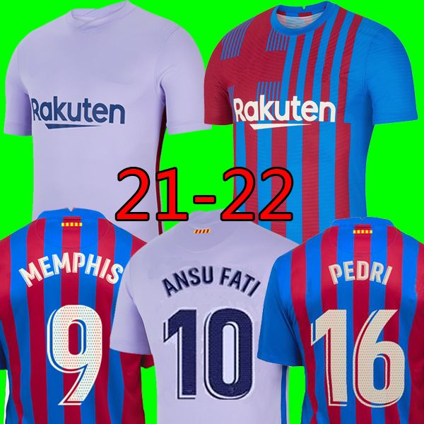 21 22 barcelona soccer jerseys memphis barca camiseta de futbol kun aguero pedri 2021 2022 ansu fati griezmann f.de jong football shirt kit, Black;yellow
21 22 barcelona soccer jerseys memphis barca camiseta de futbol kun aguero pedri 2021 2022 ansu fati griezmann f.de jong football shirt kit, Black;yellow