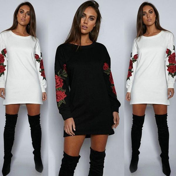 casual dresses 2021 fashion autumn women winter hoodie jumper sweatshirts long sleeve sweatshirt pullover dress, Black;gray
casual dresses 2021 fashion autumn women winter hoodie jumper sweatshirts long sleeve sweatshirt pullover dress, Black;gray